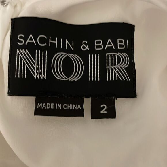 Sachin & Babi Noir - White Dress - Size‎ 2 - Picture 7 of 9